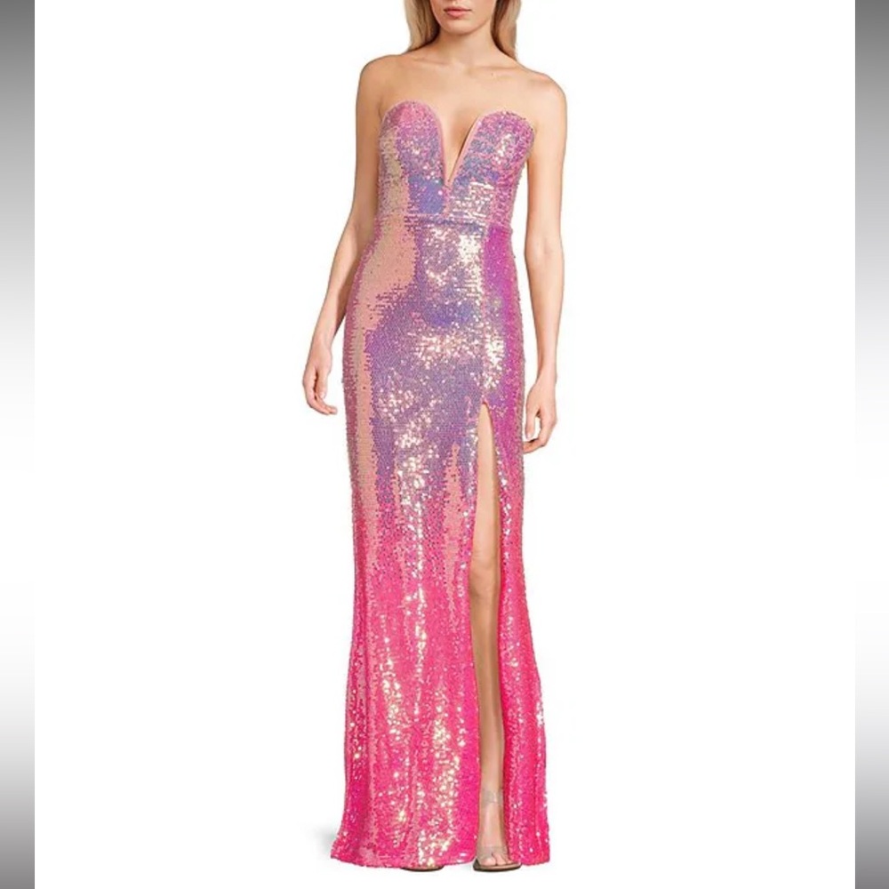 Honey and Rosie pink dress